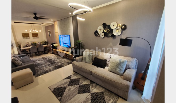For Sale 8x15 Semi Furnished House in Bohemia Cluster, Serpong
