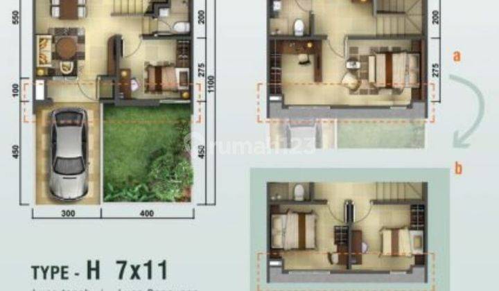 Dijual Rumah 2 Lantai Thomson 7 x 11 Summarecon Gading Serpong 2