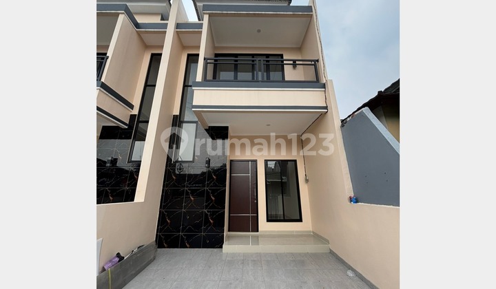 Dijual Rumah 2 Lt Modern Minimalis Di Villa Melati Mas Serpong