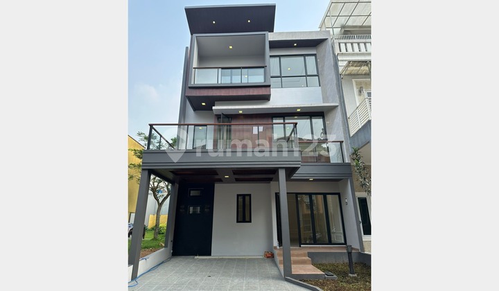 Dijual Rumah 3 Lt 8x10 Siap Huni Cluster Atlanta Village Serpong