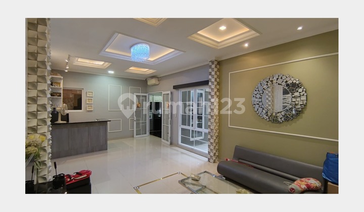 Dijual Rumah 2 Lt 10X18 Furnished Cluster Alicante Gading Serpong