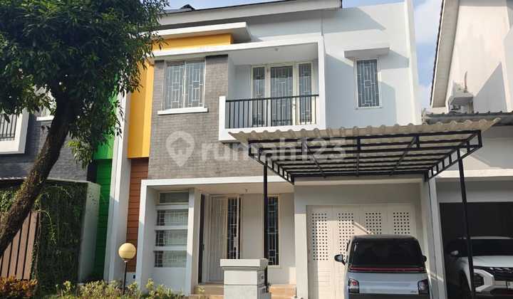Rumah 2 Lantai Sudah Terenovasi SHM di Cluster Turquise Phg Gading Serpong