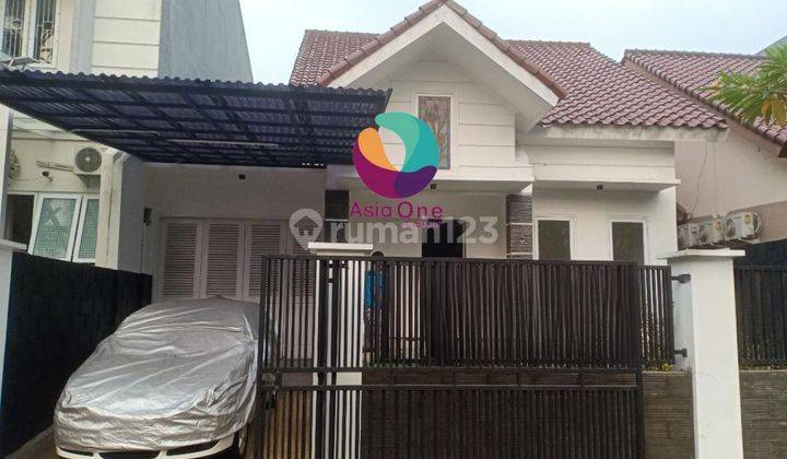 Rumah 1 lantai rapi strategis dekat pintu tol dan stasiun lrt 2