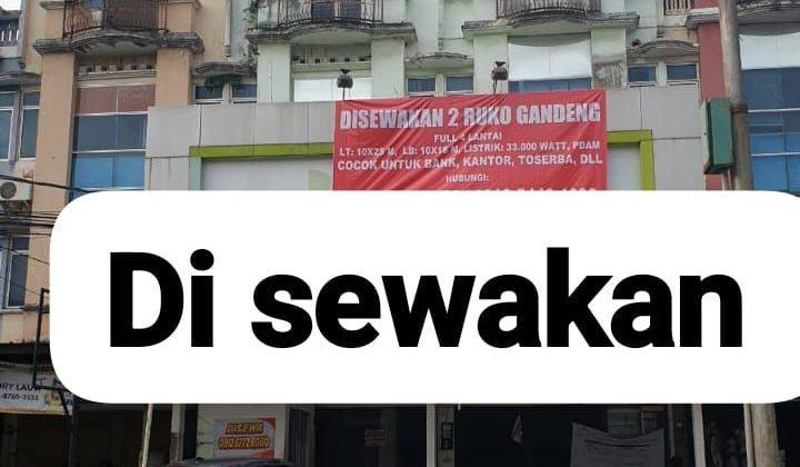 RUKO GANDENG PINGGIR JALAN RUI RAHAYU