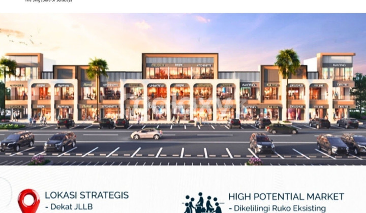 Jual Ruko New Galleria Citraland Utara