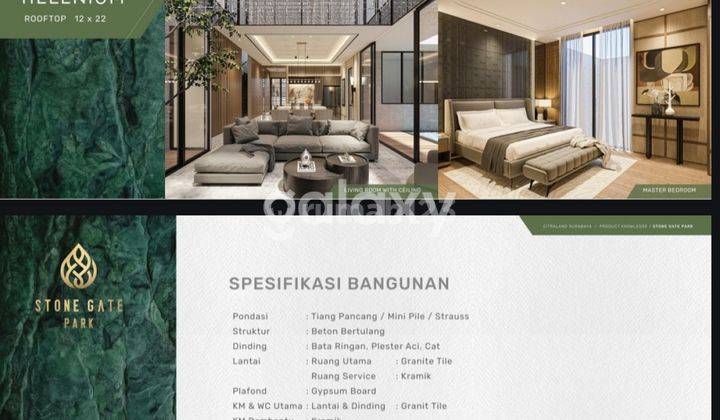 *STONE GATE & EMERALD STONE, CITRALAND SURABAYA* Hunian PREMIUM bersanding dgn cluster kaum Millenials di 1 LOKASI terbaik 1