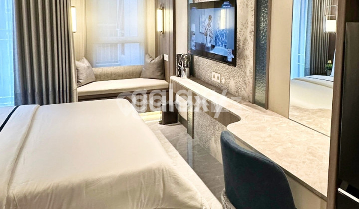 FOR RENT SALE NEW STUDIO FURNISHED LUXURY APARTMENT BELLA PAKUWON CITY 2