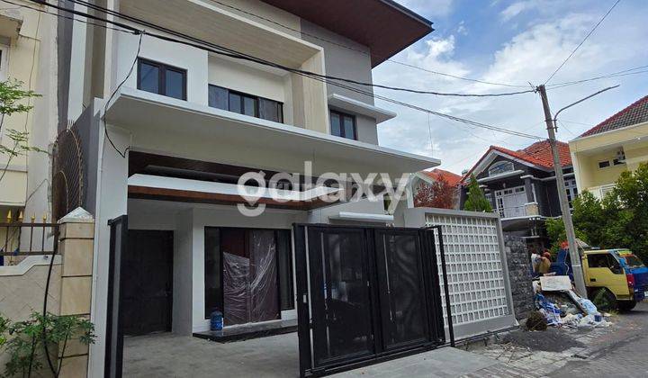 Rumah HOOK bagus baru dibangun daerah Dharma husada mas surabaya timur 1