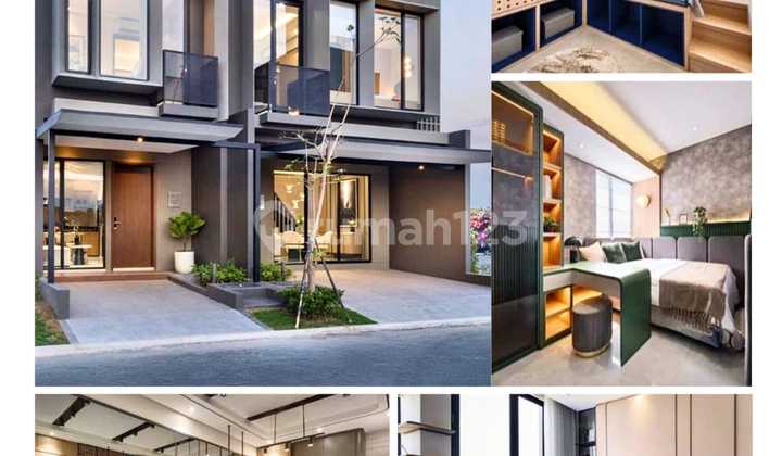 JUAL RUMAH BARU 2 LANTAI DESAIN MODERN COMPACT DI NORTHWEST GARDEN CITRALAND UTARA SURABAYA 2