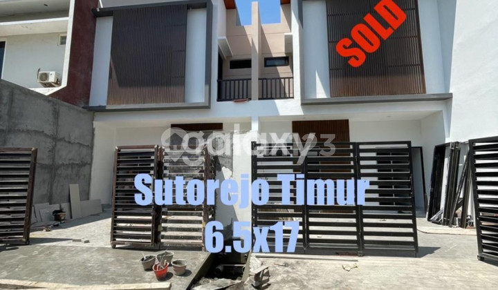 Rumah baru dijual daerah Sutorejo Timur di surabaya timur