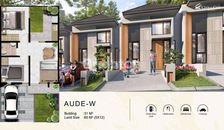 RUMAH BARU DI CLUSTER CORVINA CITRA CITY SENTUL 1