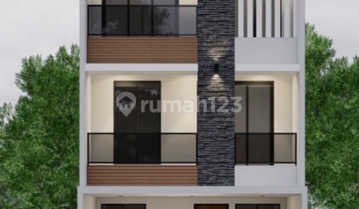 Rumah Baru Minimalis 3 Lantai Lokasi Strategis Duri Kepa Jakarta Barat