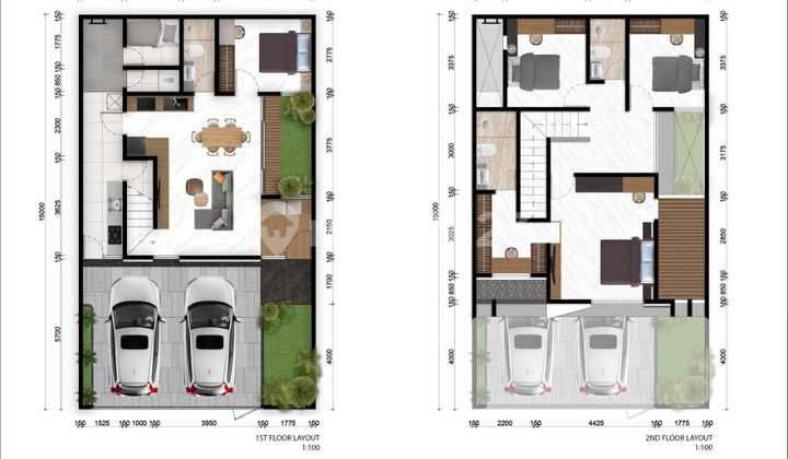 Rumah Modern Minimalis Siap Huni Metland Puri 2
