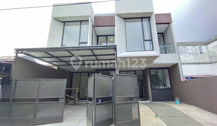 Rumah Baru 2 Lantai Semi Furnished Nangka Residence Minimalis Tropical Concept Jakarta Barat Rumah Baru 2 Lantai Semi Furnished Nangka Residence Minimalis Tropical Concept Jakarta Barat