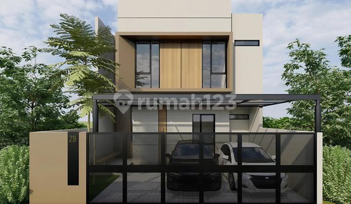 Rumah Brand New Modern Minimalis Siap Huni Taman Aries Jakarta Barat