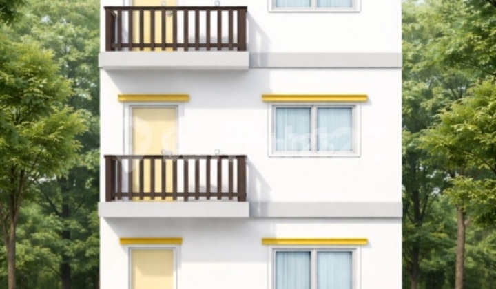 New 4-Story Boarding House Fully Furnished Tanjung Duren, West Jakarta 1