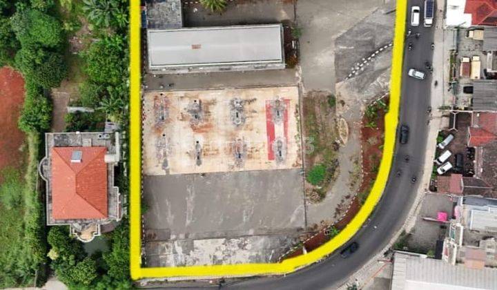 Dijual Tanah luas, dipinggir jalan raya, posisi hoek Cierendeu Raya,  1