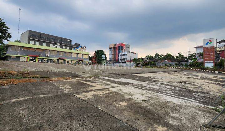 Dijual Tanah luas, dipinggir jalan raya, posisi hoek Cierendeu Raya,  2
