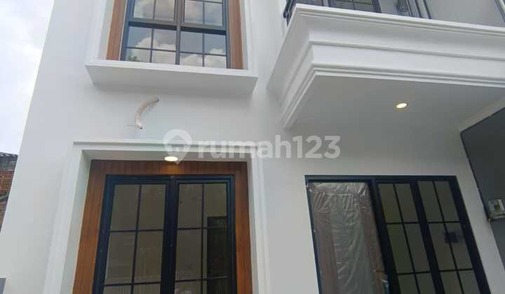 For Sale Brand New House in a One Gate System Cluster Area, Jagakarsa, South Jakarta