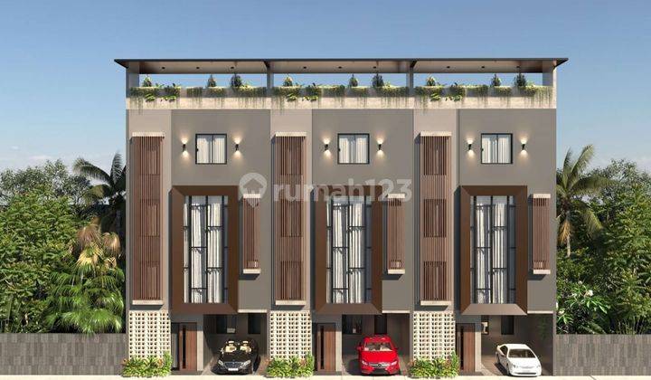 Brand New House Modern Minimalis 2 Lantai Plus Rooftop Kebayoran Lama 1