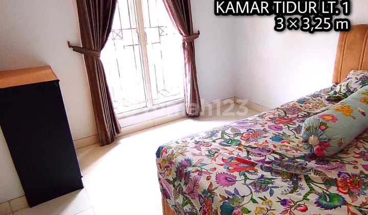 For Rent 3BR House Fully Furnished, Newest Cluster, Renovated, New House, SHM, Strategic Location, Flood-Free, in Raffles Hills Cibubur.