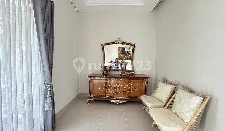 Dijual Rumah Mewah Exclusive Di Raffles Hills Cibubur, Hook, Lt.391/lb.410 4+2kt Full Furnished, Bangunan Baru, Siap Huni, Shm , Lokasi Strategis, Dekat Pintu Tol & Pusat Perbelanjaan, Dekat Sekolah, Lingkungan Asri , Exclusive , Bebas Banjir Rumah Bagus  2