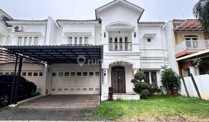 Dijual Cepat Rumah Mewah Siap Huni 4kt , Lt.240, Sudah Renovasi, Cluster Tengah Lokasi Strategis Di Raffles Hills Cibubur