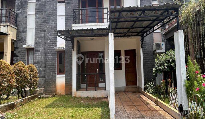 Disewa Rumah Raffles Hills Cibubur Cluster Depan Taman  Semi Furnished 1