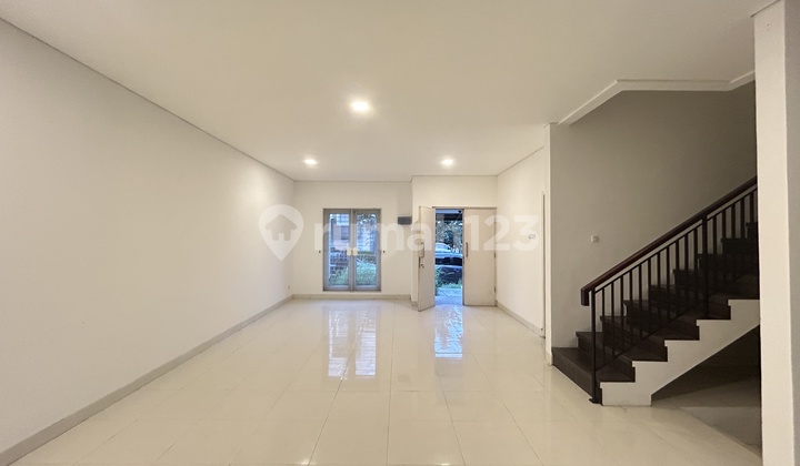 For Rent: New Cluster House, 4BR, Unfurnished, AC & Kitchen Set Included, SHM, Ready to Occupy, Flood-Free, Strategic Location, in Raffles Hills Cibubur, Near Toll Gate, Near Schools, Near Shopping Centers, House, Lease. Nice House with SHM.