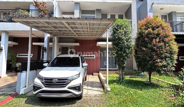 Disewakan Rumah 3kt, Siap Huni, Bebas Banjir, Sudah Renovasi, 3ac , Kitchenset, Cluster Baru, Lokasi Strategis, Di Raffles Hills Cibubur, Negotiable!  1