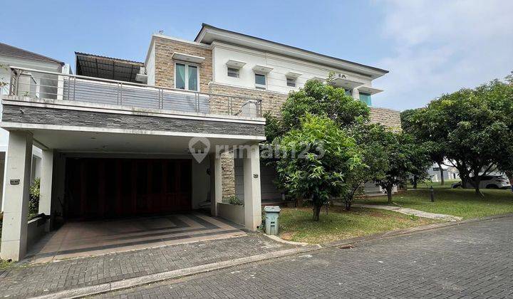 Dijual Cepat Rumah Mewah SHM Furnished at Frangipani De Park, Bsd City, Tangerang 1