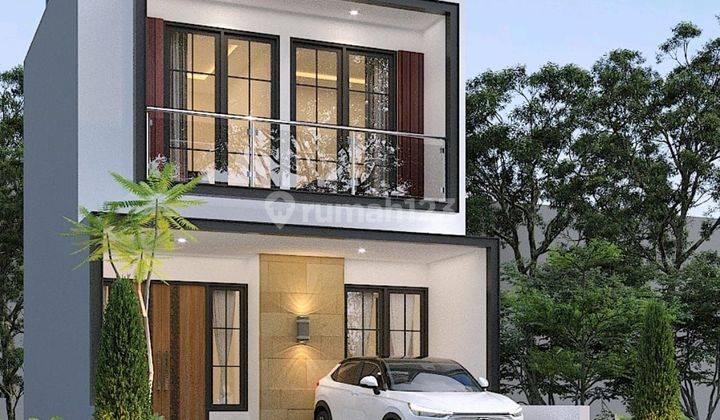 Rumah modern 2 Lantai Di Jatiasih dp Suka Suka 1