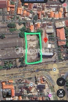 Tanah Strategis Pinggir Jalan Utama Semarang Di Bawah Njop 1