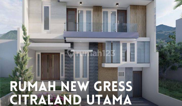 di jual Dijual Rumah New Gress Modern Minimalis Cluster Terdepan Citraland Utama di Lakarsantri 1