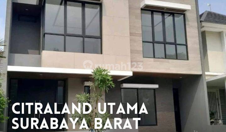 Di Jual Rumah Baru Gress Dijual Citraland Utama 1