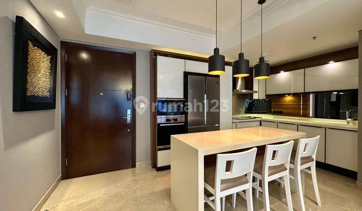 dapur apartment mewah 3 kamar tower