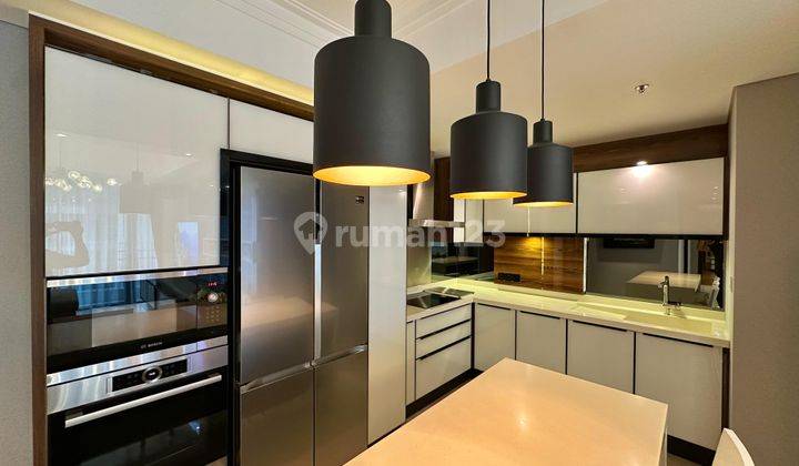 dapur apartment mewah 3 kamar tower