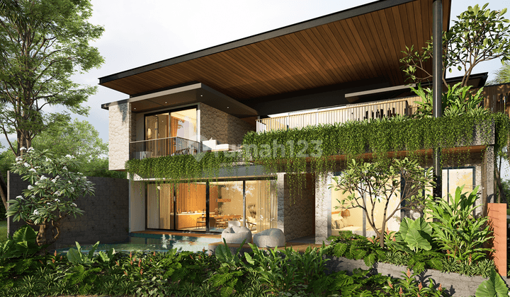 3 Bedroom Villa with Rice Field View in Central Canggu 2