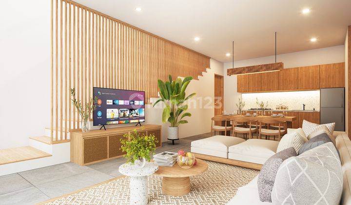 Villa Modern 3 Kamar Tidur di Seminyak Bali SHM 1