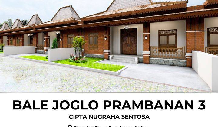 Rumah Baru 400 Jutaan, Model Joglo Etnik di Prambanan Klaten 1