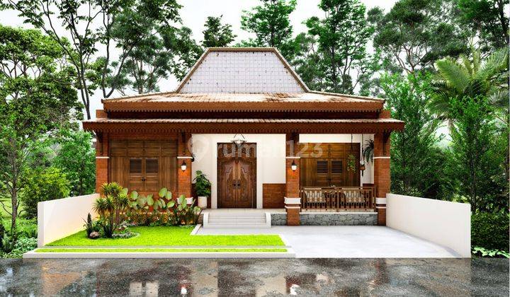 Big Sale, Promo 99 Rumah Cantik Design Joglo, SHM Di Prambanan 1