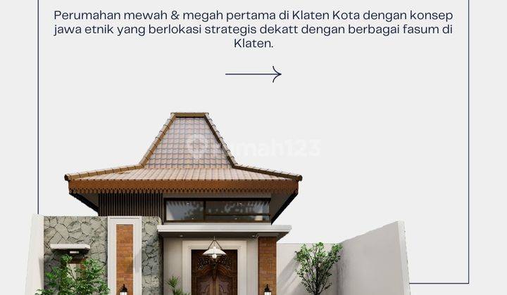 Gaya Etnik Modern 3 Menit ke Kota KLATEN 1