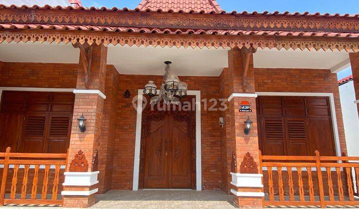 Rumah Baru Hunian Berkonsep Joglo Etnik Yang Berlokasi Dekat Dari Candi Prambanan 1