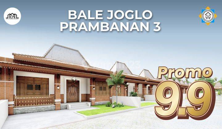 Big Sale, Promo 99. Rumah Etnik Desain Joglo 400 Jt An, Shm. 1