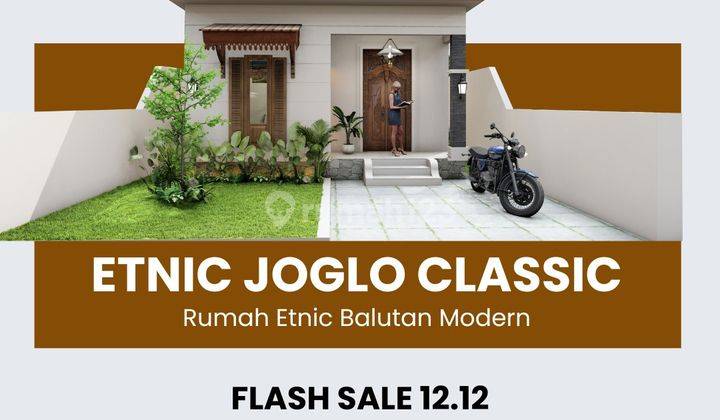 Rumah Joglo Tipe Luas Harga Murah 2 Menit Jl Jogja Solo 1