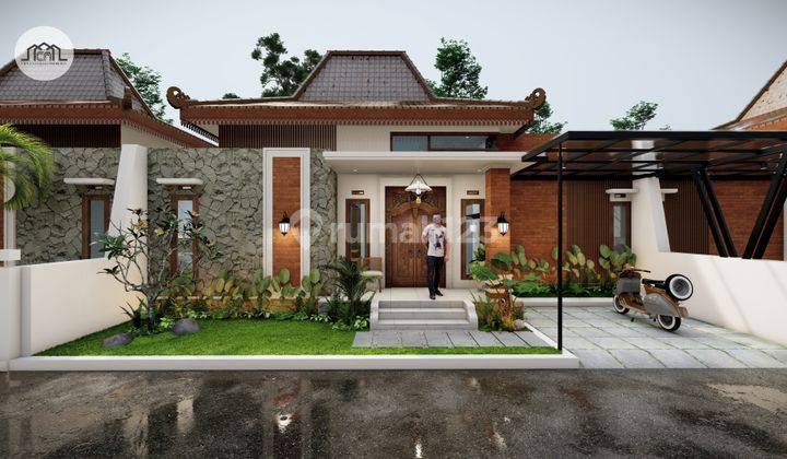 Rumah Cantik Di Lokasi Strategis Dengan Konsep Joglo Moderen 1