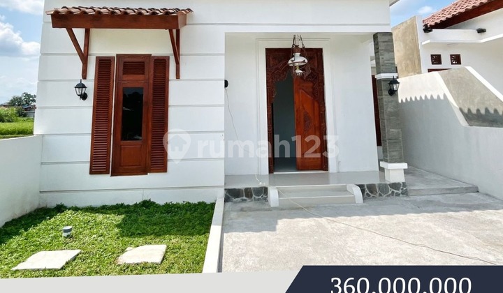 Joglo Modern Bergaya Minimalis Harga 360 Juta, SHM di Timur Sleman.