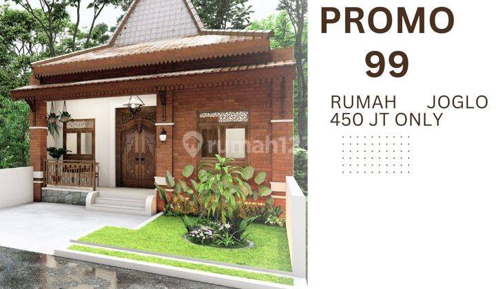 Promo Besar Besaran Rumah Di Jogja Model Joglo 400 Jt An 1