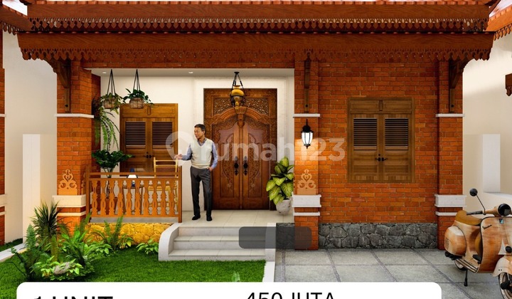 1 Unit Terakhir! Rumah Joglo Etnik 450 Juta di Sleman Timur 1
