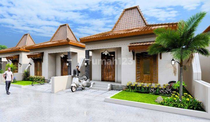 Spesial Promo, Rumah Premium Joglo Etnik, 15 Menit Jogja Kota 1